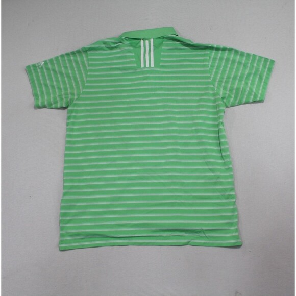 Adidas Climalite Green Polo Shirt Casual Golf Size Large - Picture 7 of 8